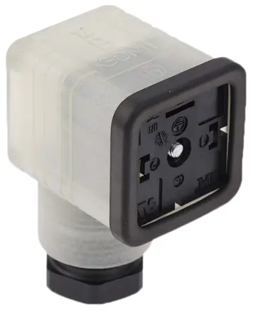 933927212 GDML 2011 LED 120 VR YE black Hirschmann
